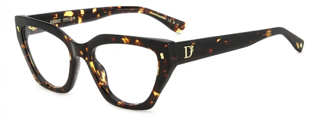 Brillen met correctie Dsquared2 D2 0117 086