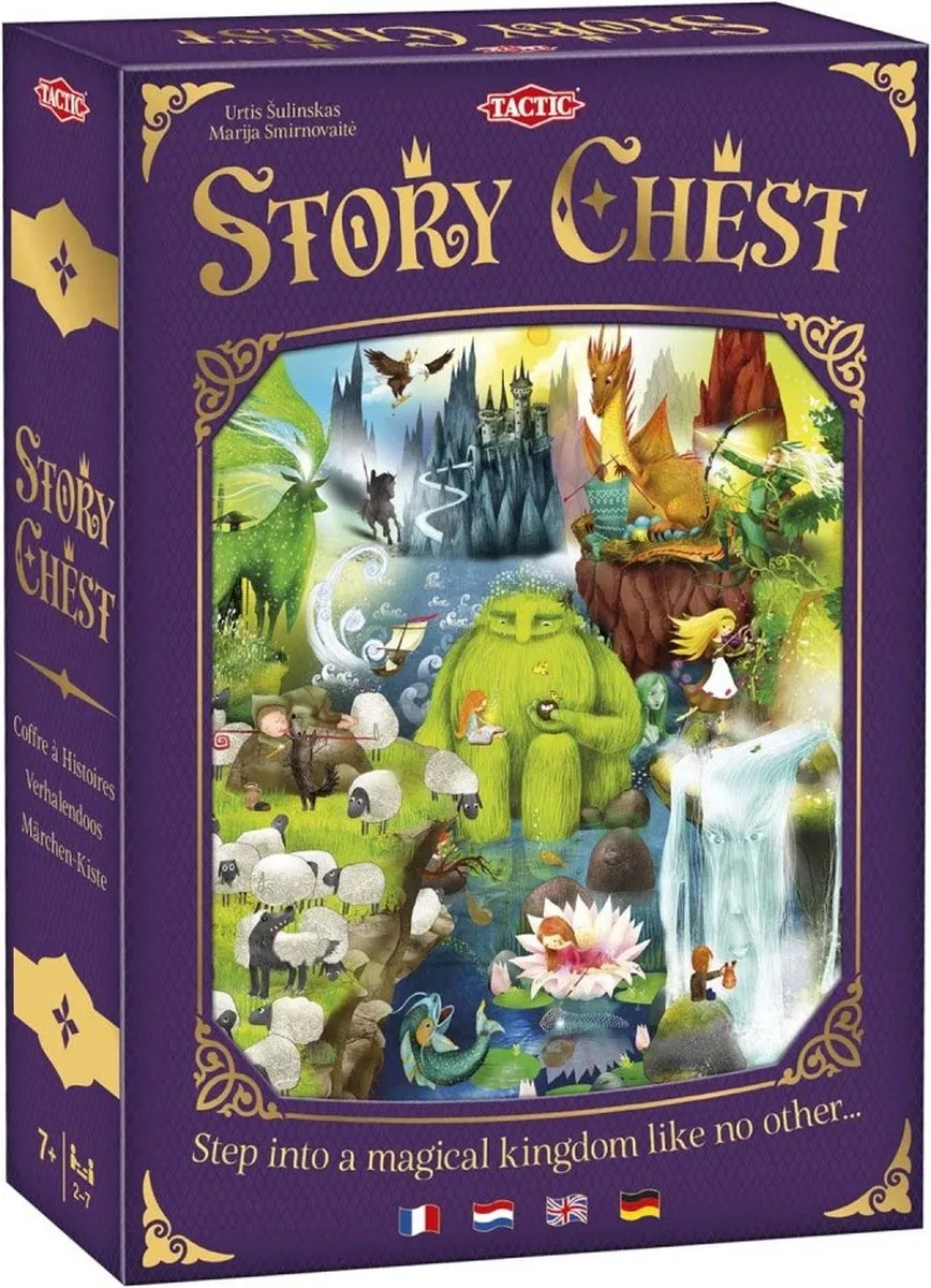 Tactic Story Chest Bordspel - 2-7 Spelers