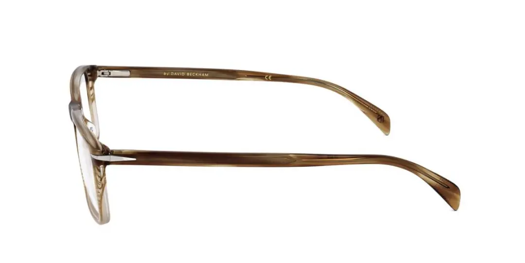 David Beckham DB 1019 Brilmontuur - 57/16/150 - Striped Brown Beige