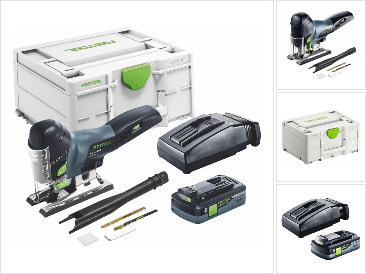 Festool CARVEX PSC 420 HPC4,0 EBI-Plus Decoupeerzaag - 1200W - 1x 4,0Ah