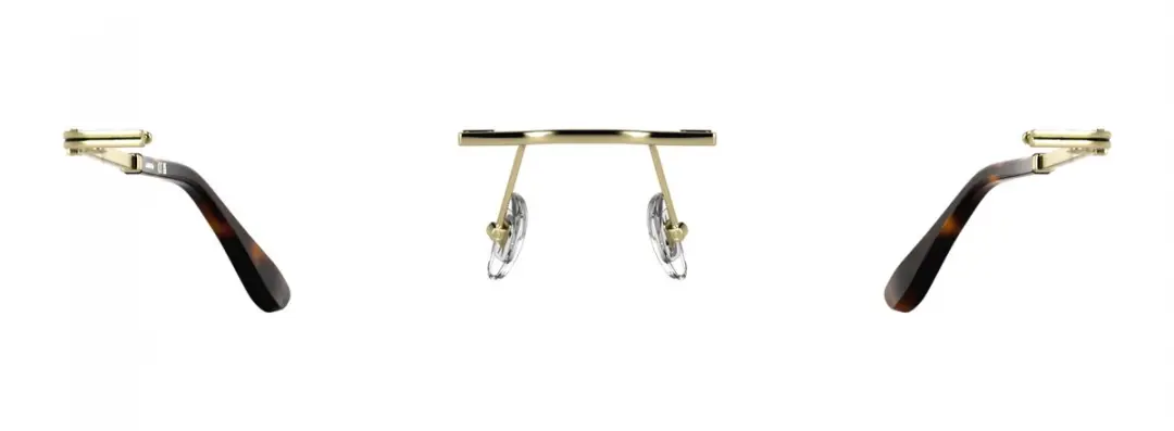 Lacoste L2324 Brilmonturen - Matte gold