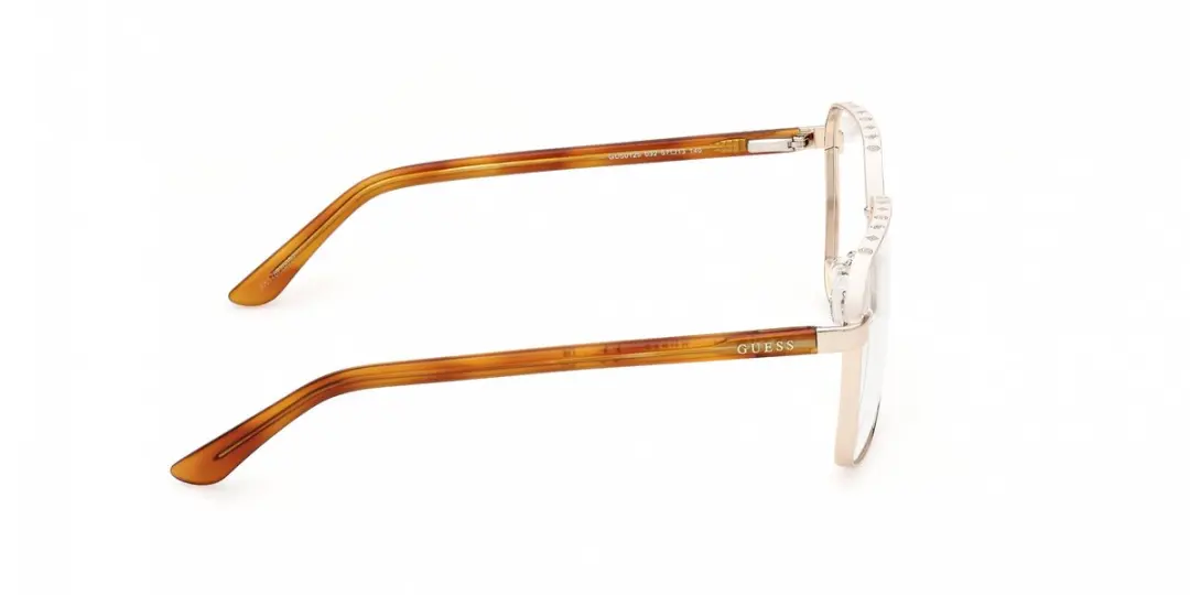 GUESS GU50125 Brilmontuur - Shiny pale gold