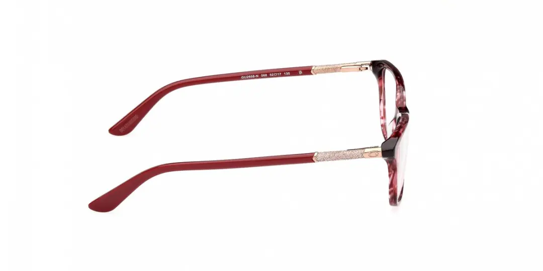 Guess GU2658-N Brilmontuur - Red/Avana