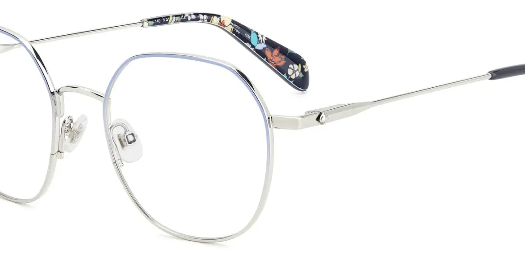 Kate Spade Madisyn Brilmontuur - Palladium Blauw