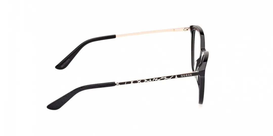 Guess GU50171 Brilmontuur - Shiny Black