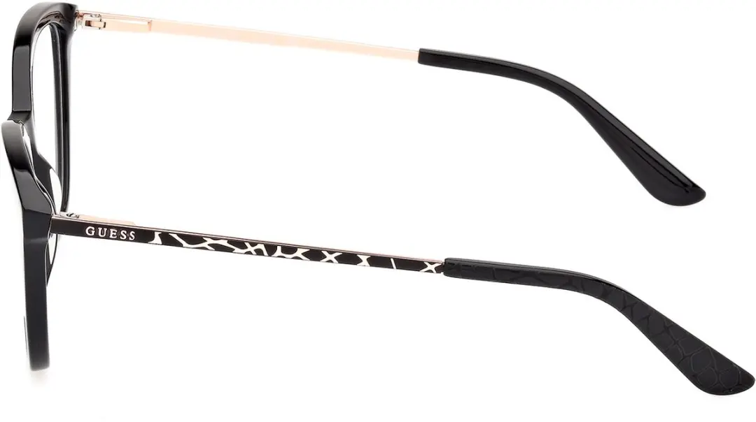 Guess GU50171 Brilmontuur - Shiny Black