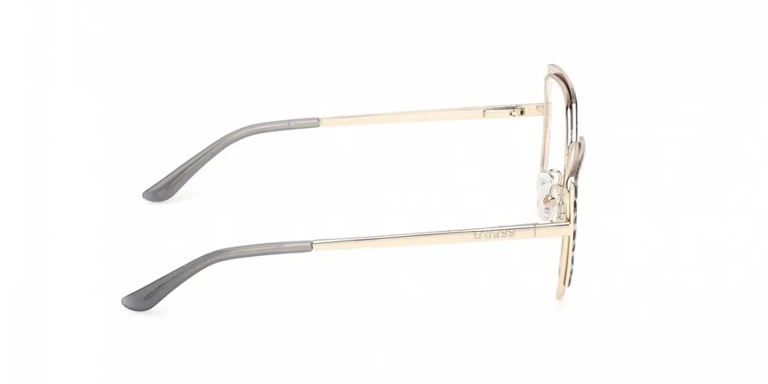GUESS Shiny Pale Gold Vrouw Brilmontuur 55/14/140
