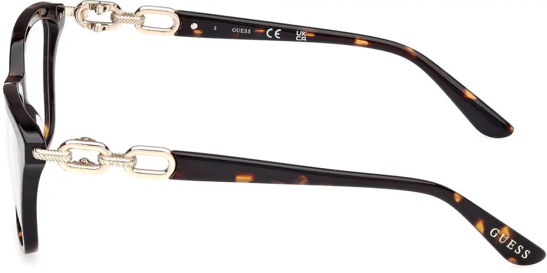 Guess GU50181 Brilmontuur - Dark Havana