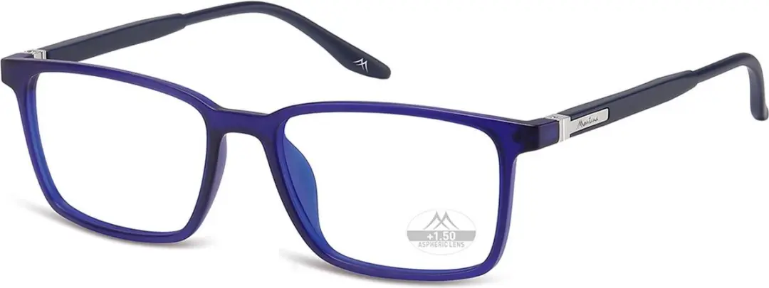 Montana Leesbril MRC3B +3.00 Blauw - inclusief Clip-on Zonnebril