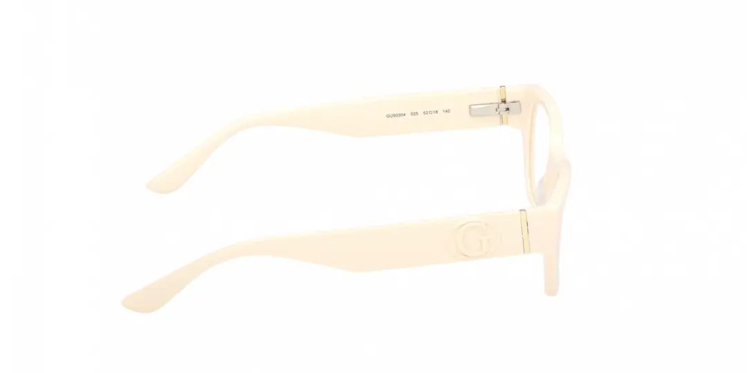 Guess GU50304 Brilmonturen - Shiny ivory