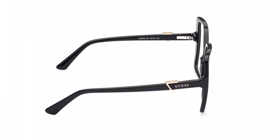 Guess GU2876 Brilmontuur - Shiny Black