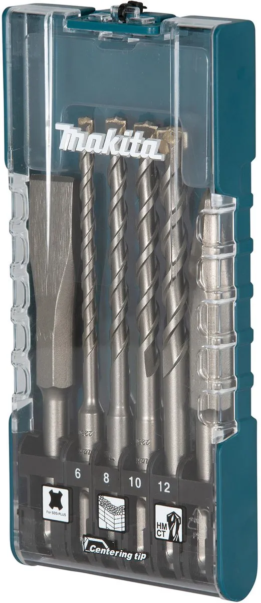 Makita SDS-PLUS Boorbeitelset E-15746