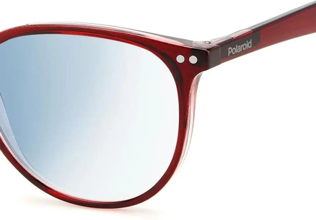 Polaroid PLD0028 Leesbril +3.00 - Rood/Transparant