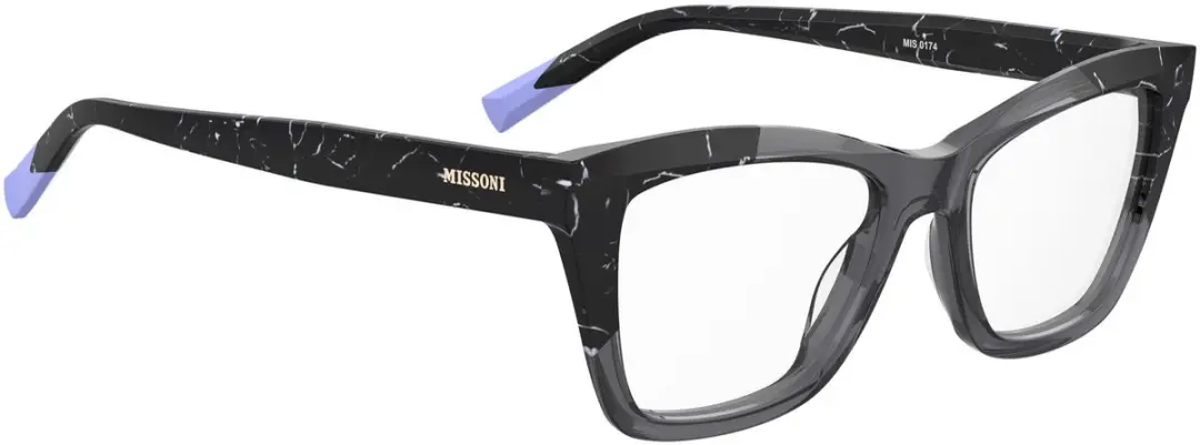 Missoni MIS 0174 Brilmontuur - Grijs Marmer/Zwart
