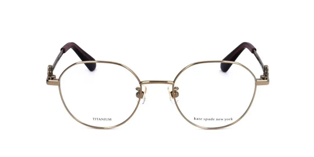 Kate Spade Trinity/F Gold Brilmontuur - 49/19/140