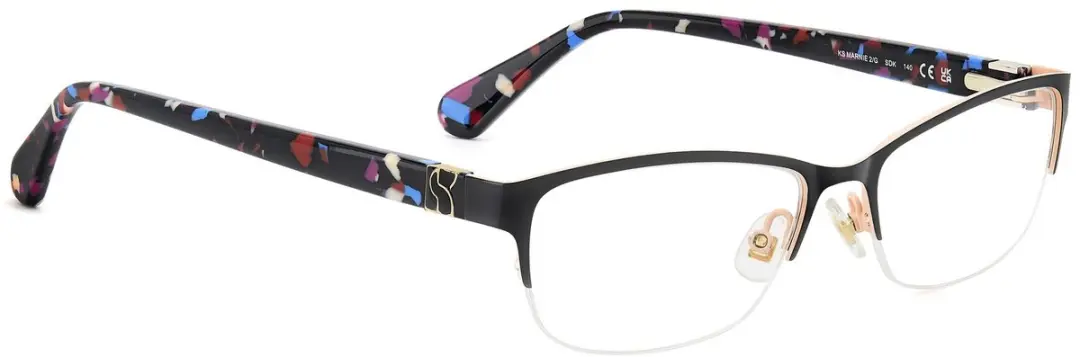 Kate Spade Marnie Brilmonturen - Black Multicolor