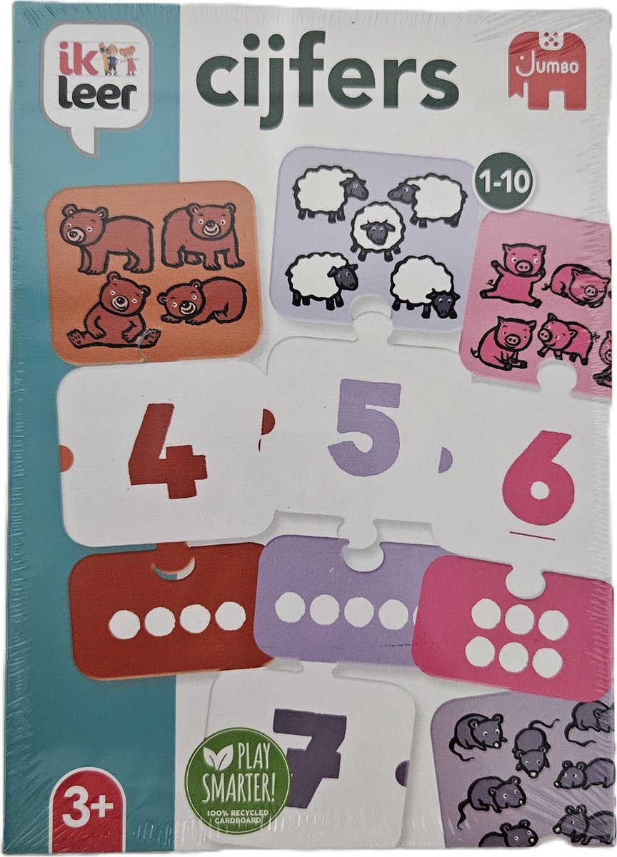 ik leer cijfers - jumbo - educatief - spel