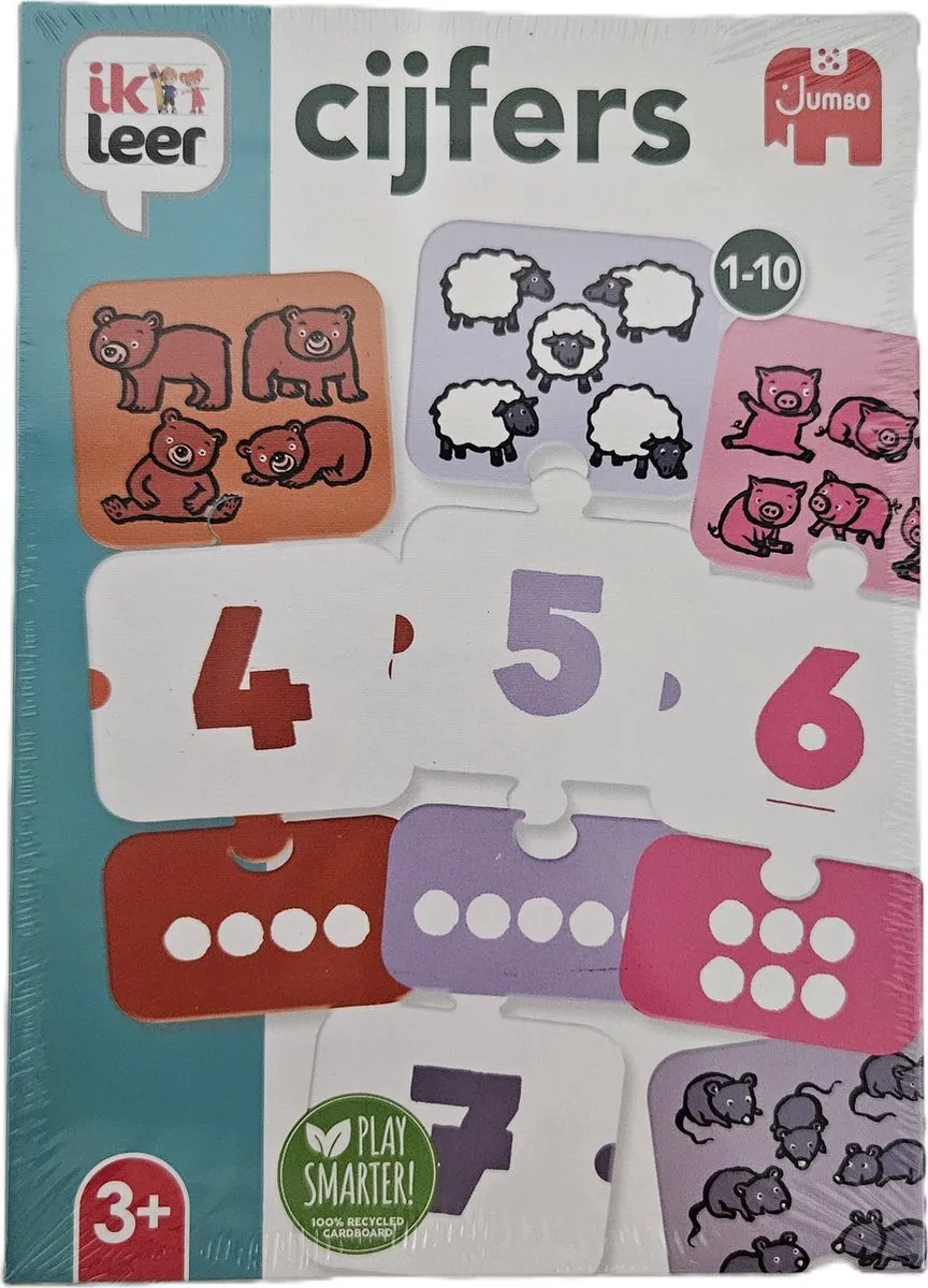Jumbo Ik Leer Cijfers Educatief Spel - Mix