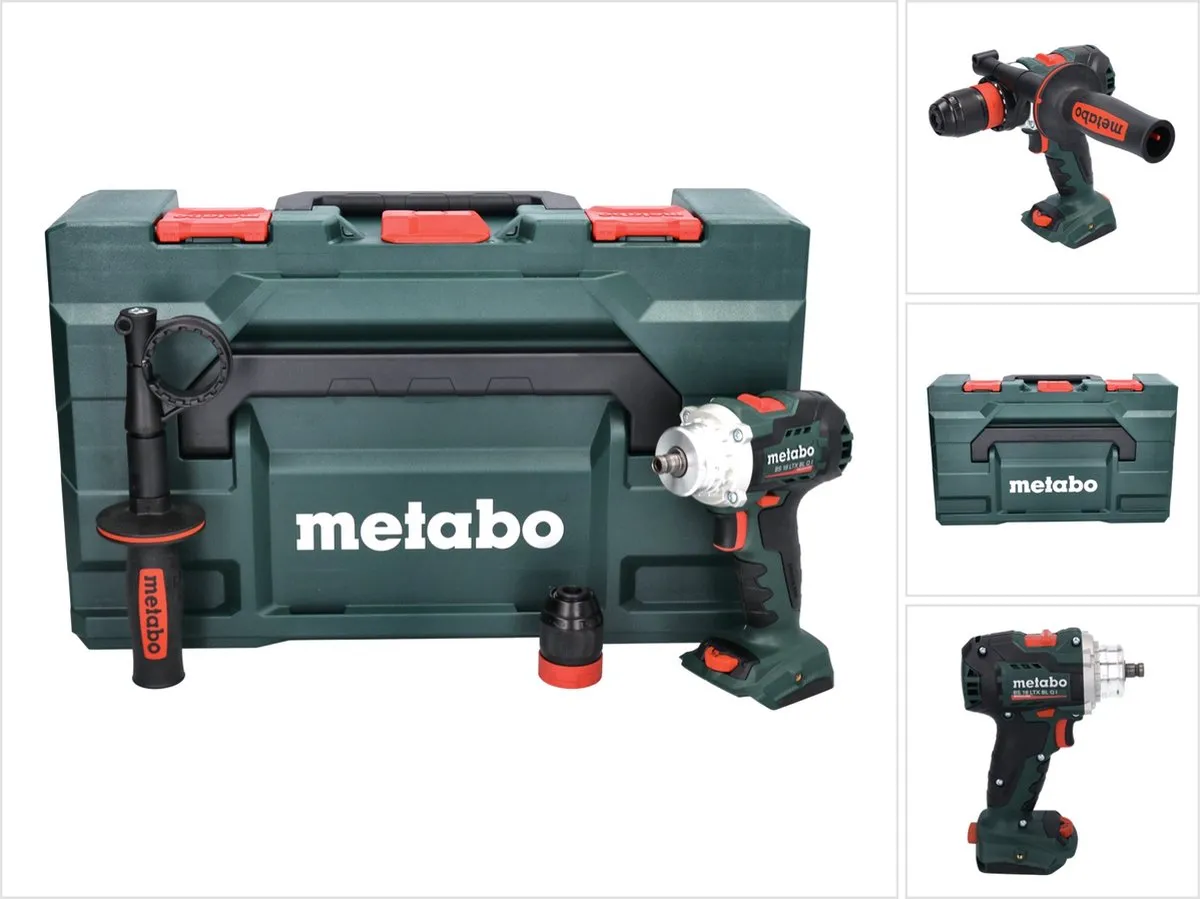 Metabo BS 18 LTX BL Accu-Boorschroefmachine - 20 Instellingen