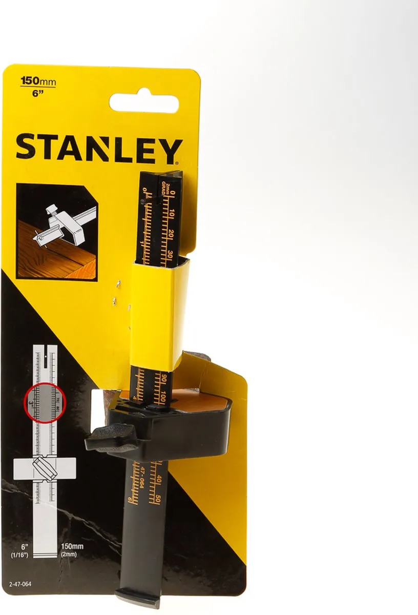 Stanley Kruishout 215mm 2-47-064 - Geel