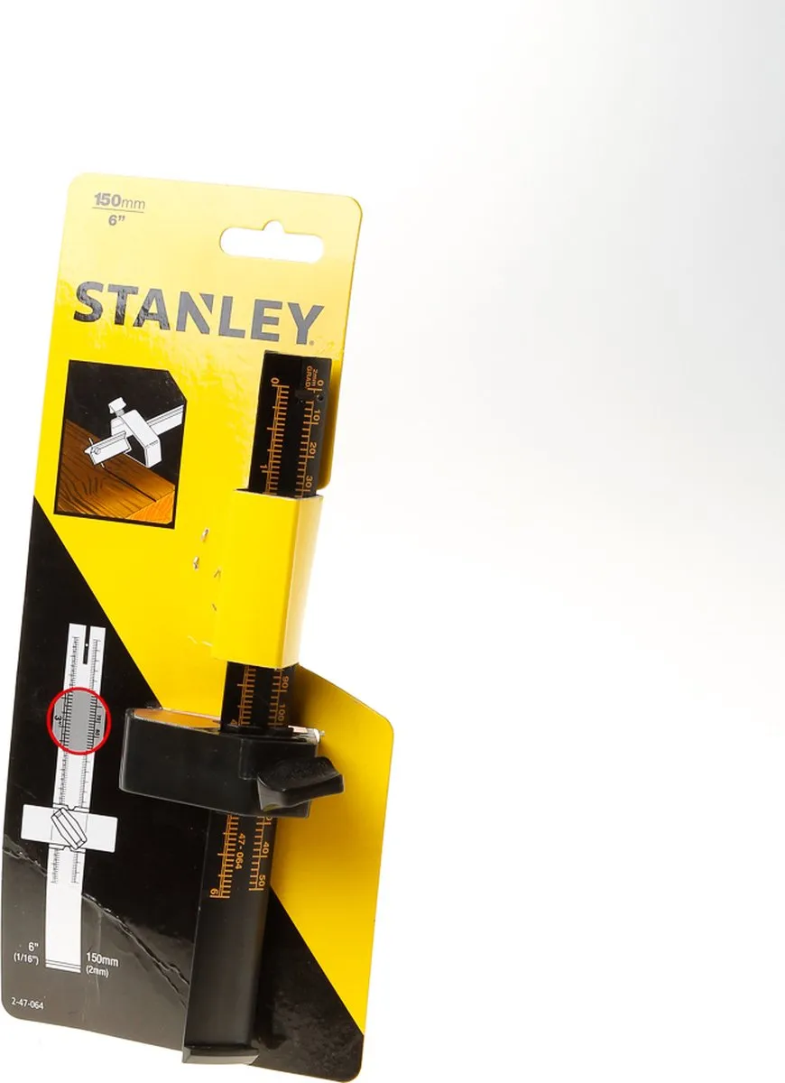 Stanley Kruishout 215mm 2-47-064 - Geel