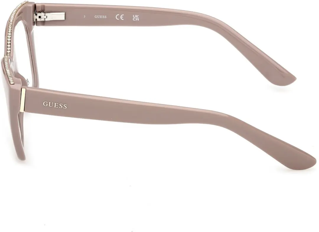 Guess WOMAN Brilmontuur GU50361 - Shiny beige