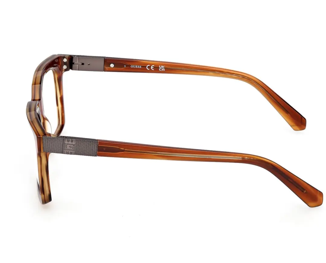 Guess GU50331 Brilmontuur - Light brown/horn