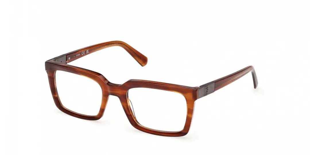 Guess GU50331 Brilmontuur - Light brown/horn