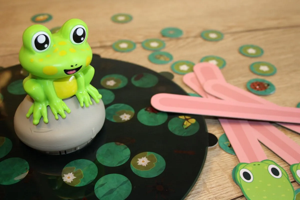 Jumbo Frog Hop Kinderspel - 2-4 Spelers