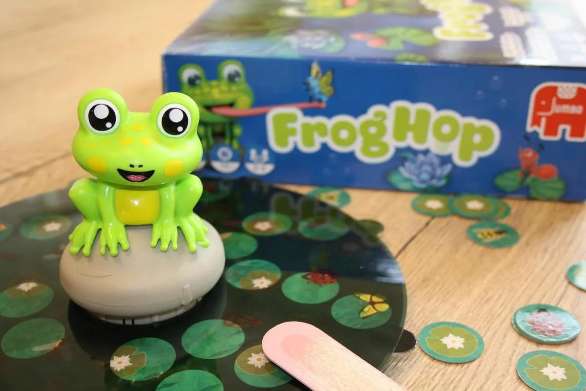 Jumbo Frog Hop Kinderspel - 2-4 Spelers