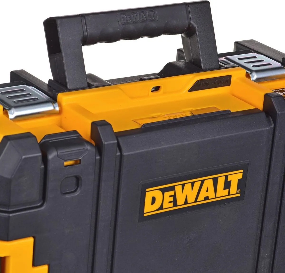 DeWalt TSTAK Top Box Unit DWST83344-1 - Zwart/Geel - afbeelding 6 van 6