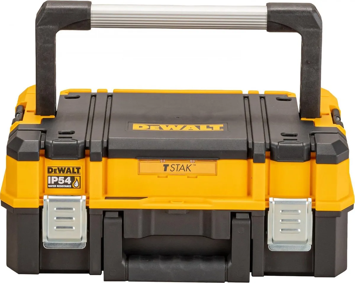 DeWalt TSTAK Top Box Unit DWST83344-1 - Zwart/Geel