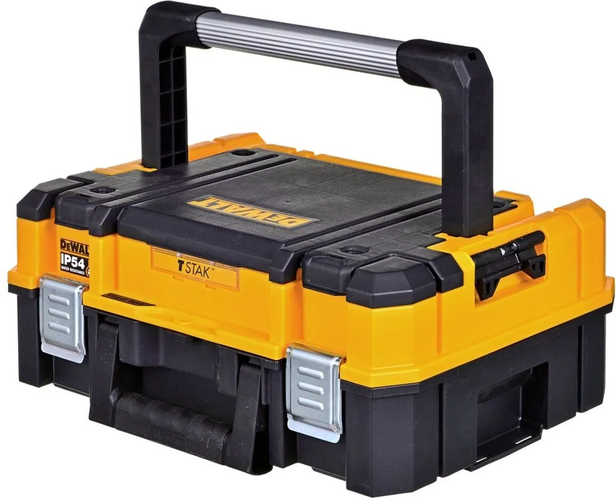 DeWalt TSTAK Top Box Unit DWST83344-1 - Zwart/Geel
