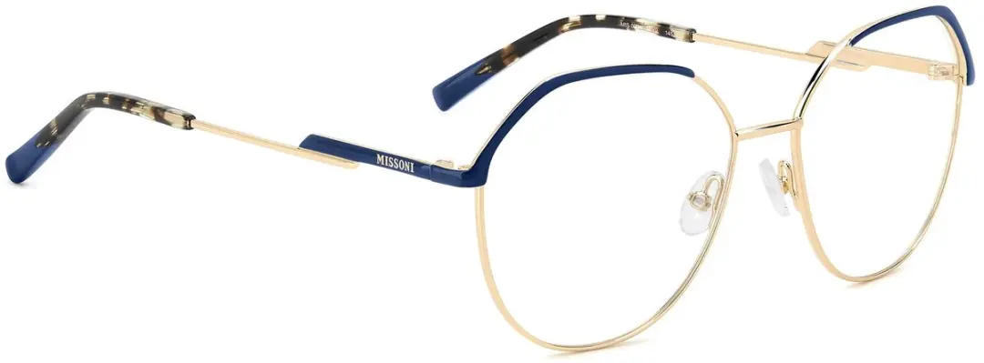 Missoni MIS 0204 Brilmontuur - Blue Gold - afbeelding 3 van 3