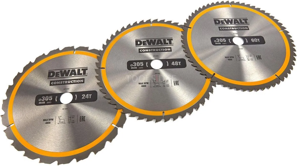 DeWalt DT1964-QZ Cirkelzaagbladen 305mm