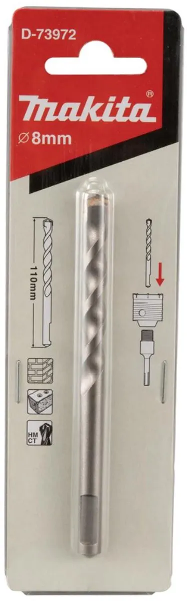 Makita Centreerboor D-73972 8x110mm - Hout