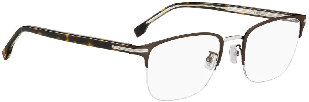 Hugo Boss BOSS 1729/G Brilmontuur - Matte brown silver