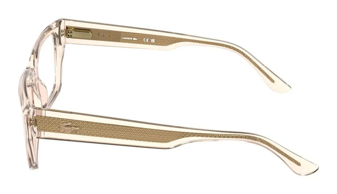 Lacoste L4014 Brilmontuur - Transparent Peach