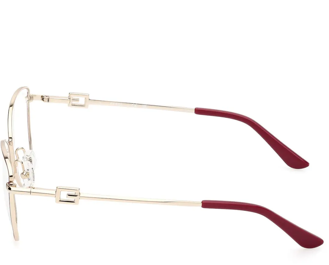 Guess GU2974 Brilmontuur - Shiny Bordeaux