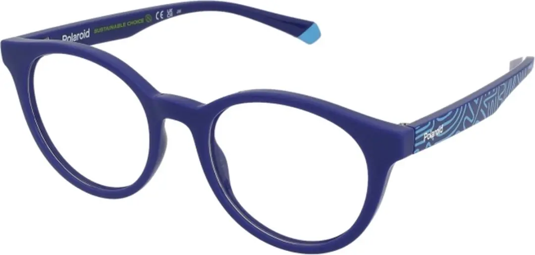 Polaroid PLD D831 PJP Glas - 44mm - Blauw