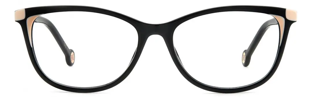 Carolina Herrera HER 0163 Brilmontuur - Black nude