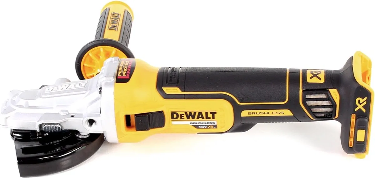 DeWalt DCG405FN Accu Haakse Slijper 18V - 125mm Koolborstelloos - afbeelding 6 van 6