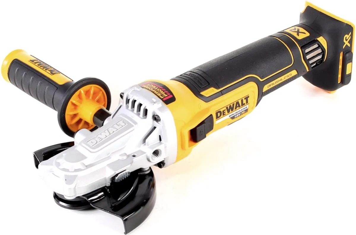 DeWalt DCG405FN Accu Haakse Slijper 18V - 125mm Koolborstelloos