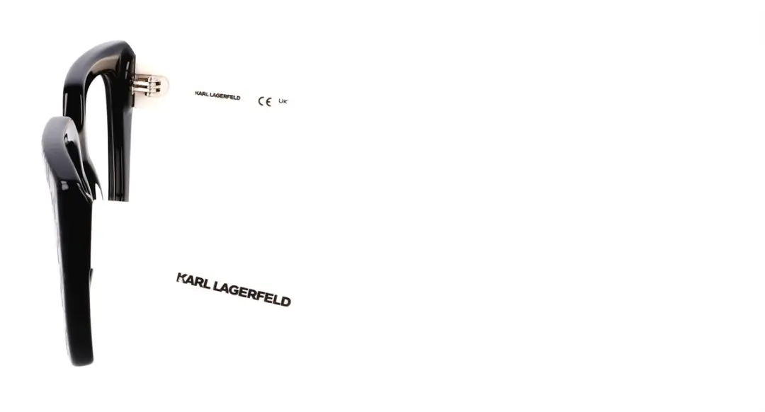 Karl Lagerfeld KL6159 Brilmontuur - Zwart/Wit - afbeelding 6 van 6