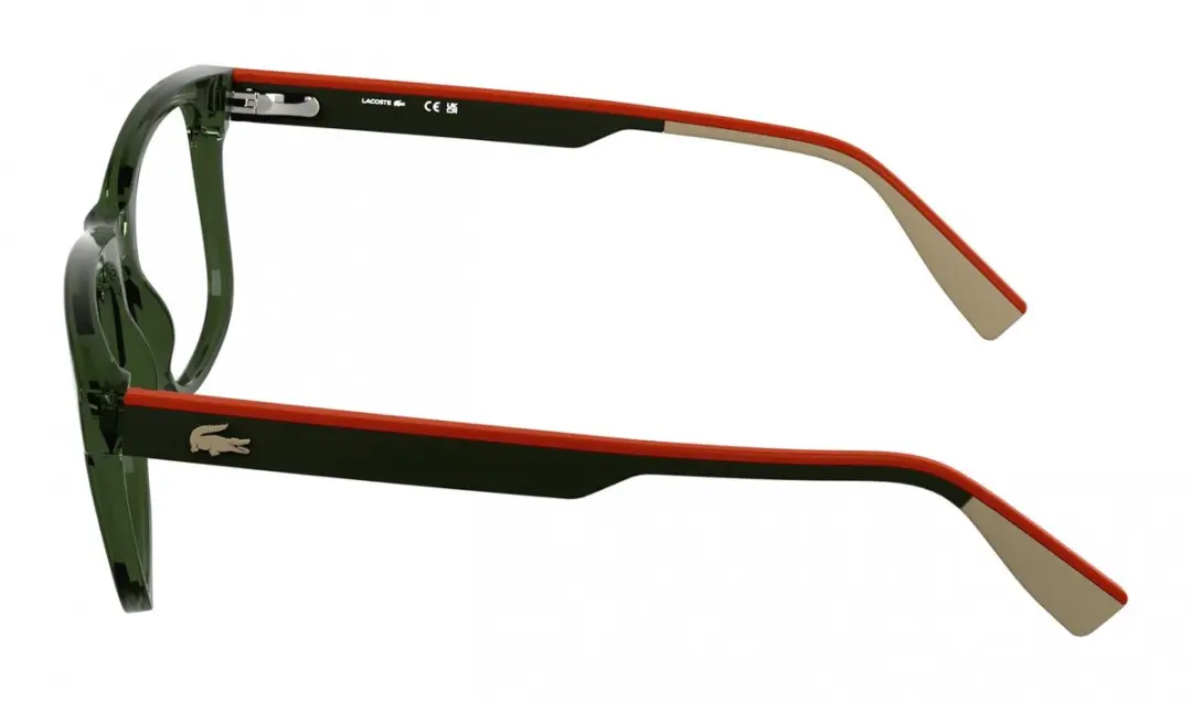 Lacoste L4004 Brilmonturen - Transparent Khaki