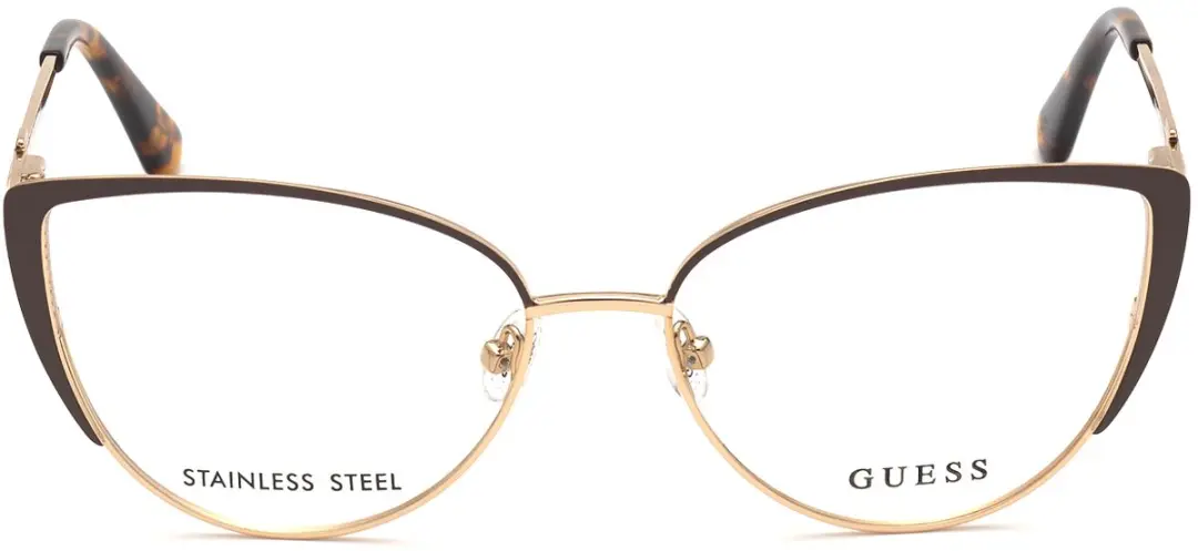 GUESS GU2813 Brilmontuur - Matte donkerbruin - afbeelding 3 van 4