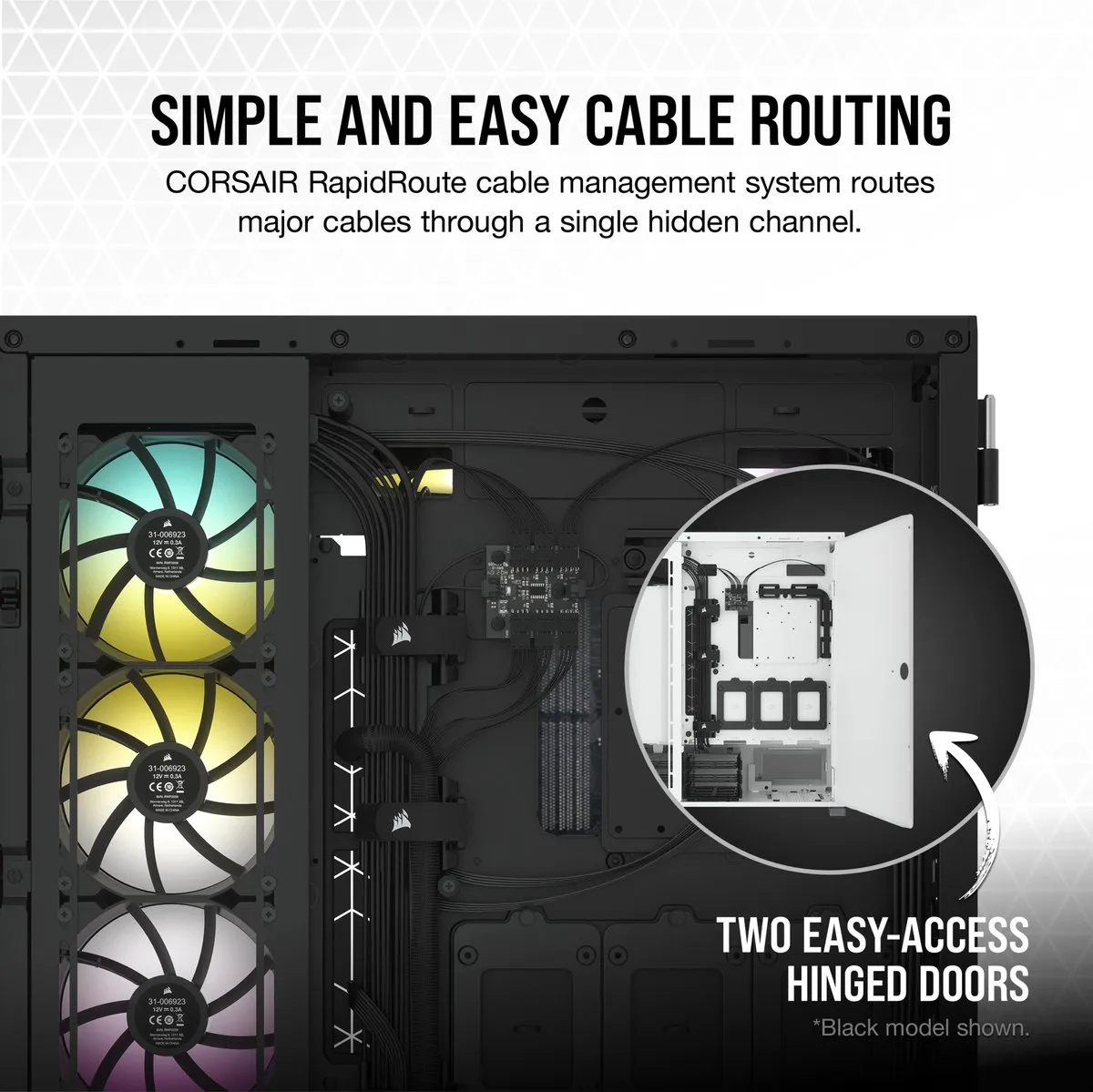 Corsair 7000D AIRFLOW ATX Behuizing - Wit