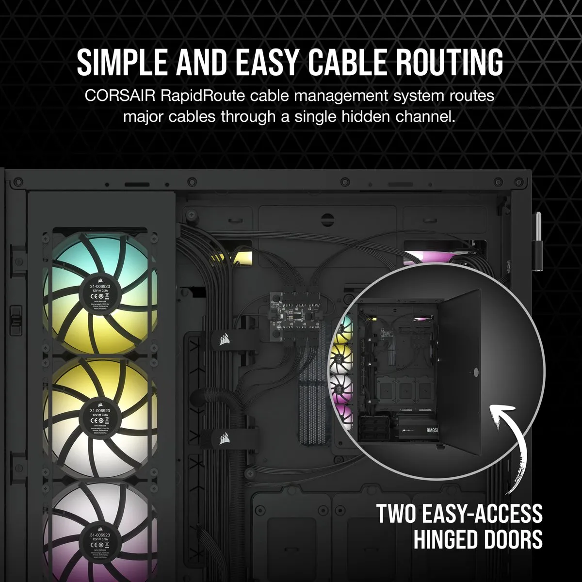 Corsair 7000D AIRFLOW ATX Behuizing - Wit - afbeelding 6 van 6