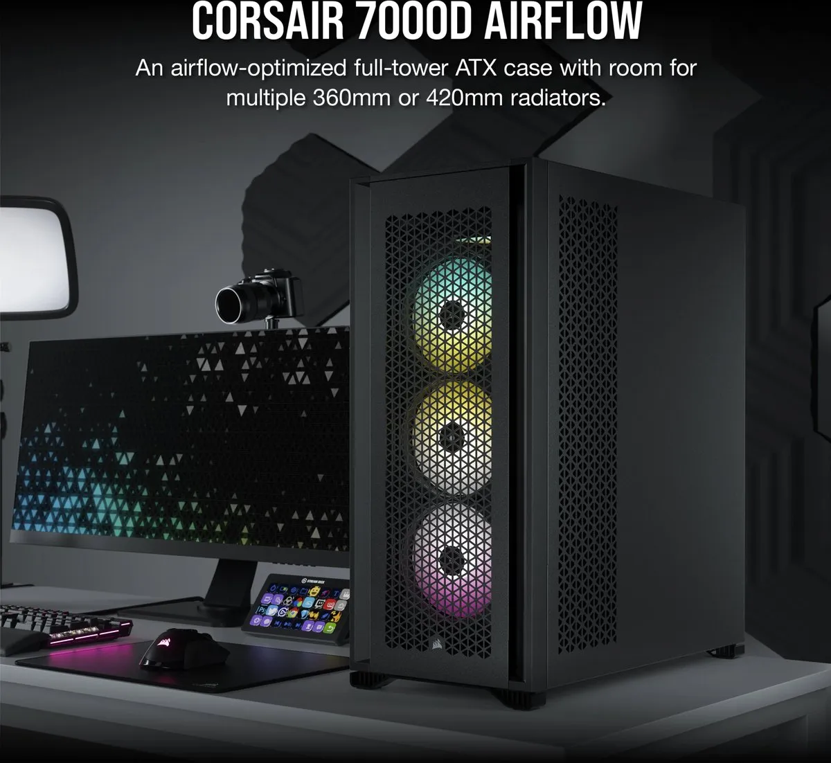 Corsair 7000D AIRFLOW ATX Behuizing - Wit