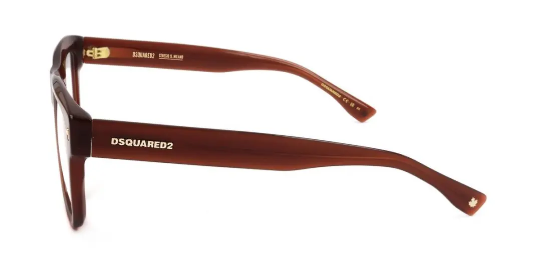 Dsquared2 D2 0114 Brilmontuur - Brown